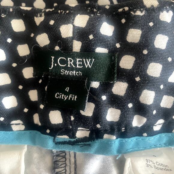 J. Crew Stretch City Fit Sz 4 Pants - Picture 5 of 6